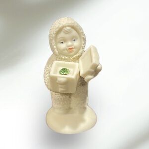 Dept 56 Snowbabies August:Peridot "A Gift for You"